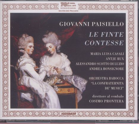 Giovanni Paisiello (1740-1816): Le Finte Contesse, CD