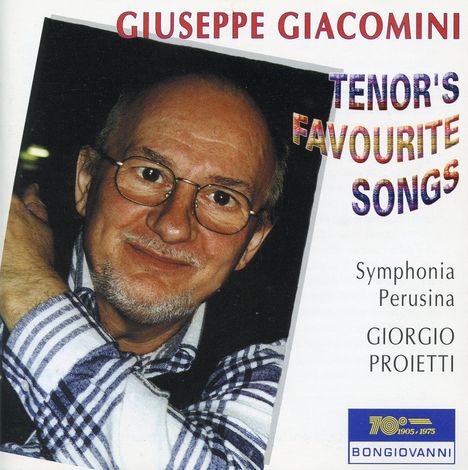 Giuseppe Giacomini - Tenor's Favourite Songs, CD