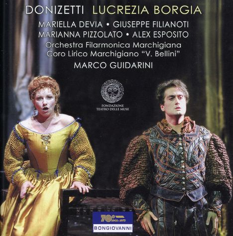 Gaetano Donizetti (1797-1848): Lucrezia Borgia, 2 CDs