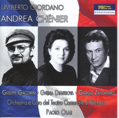 Umberto Giordano (1867-1948): Andrea Chenier, 2 CDs