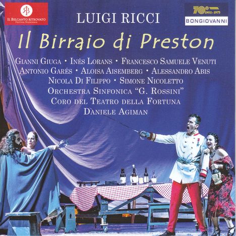 Luigi Ricci (1805-1859): Il Birraio di Preston, 2 CDs