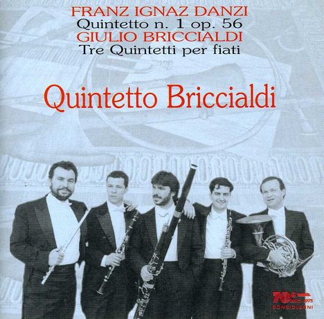 Giulio Briccialdi (1818-1881): Bläserquintette op.10 Nr.1 &amp; 2;op.124, CD