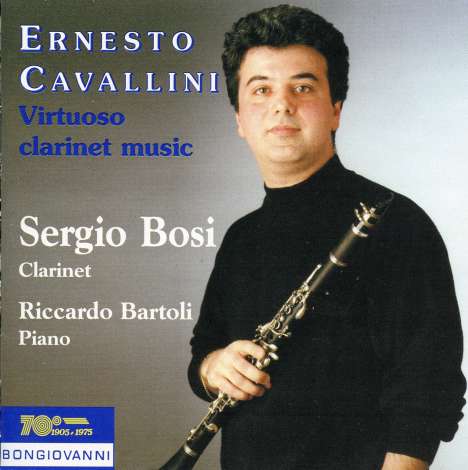 Ernesto Cavallini (1807-1874): Werke für Klarinette &amp; Klavier, CD