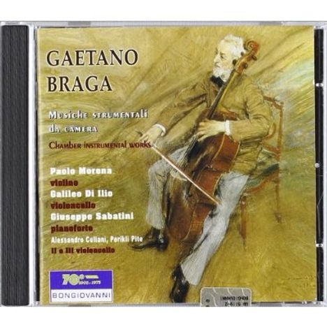 Gaetano Braga (1829-1907): Klaviertrio "Trio de Salon", CD