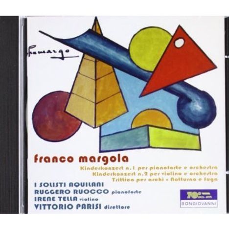 Franco Margola (1908-1992): Kinderkonzert Nr.1 für Klavier & Orchester, CD