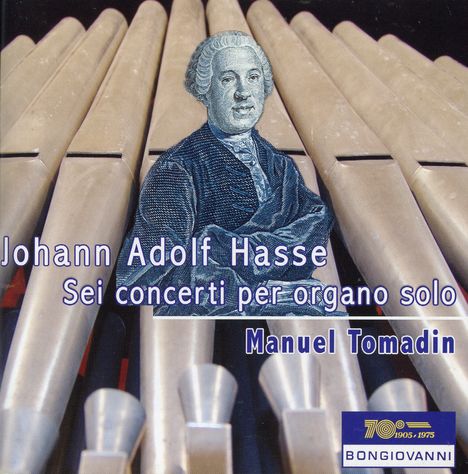 Johann Adolph Hasse (1699-1783): Konzerte Nr.1-6 für Orgel solo, CD