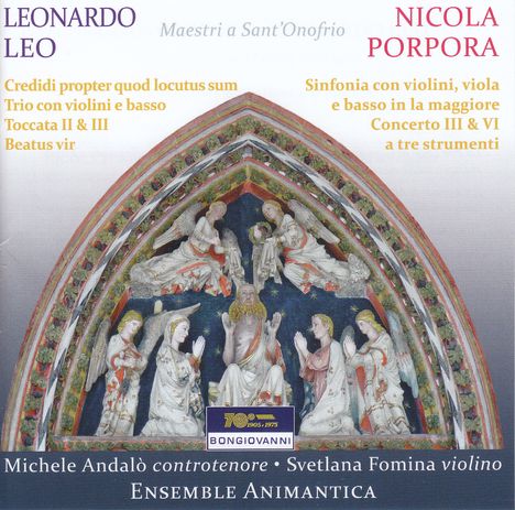 Nicola Antonio Porpora (1686-1768): Concerti III &amp; VI, CD