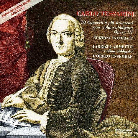 Carlo Tessarini (1690-1766): Concerti op.3 Nr.1-10, CD