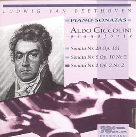 Ludwig van Beethoven (1770-1827): Klaviersonaten Nr.2,6,28, CD