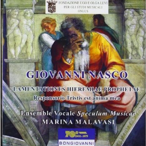 Giovanni Nasco (1510-1561): Lamentationes Hieremiae Prophetae, CD