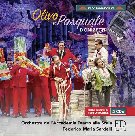 Gaetano Donizetti (1797-1848): Olivo e Pasquale, 2 CDs