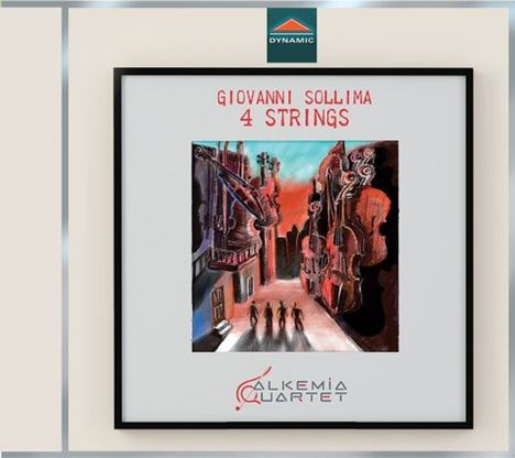 Giovanni Sollima (geb. 1962): Kammermusik für Streicher "4 Strings", CD