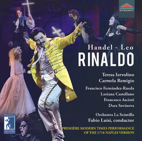 Georg Friedrich Händel (1685-1759): Rinaldo (Opernpasticcio in der Version von Leonardo Leo / Neapel, 1718), 3 CDs