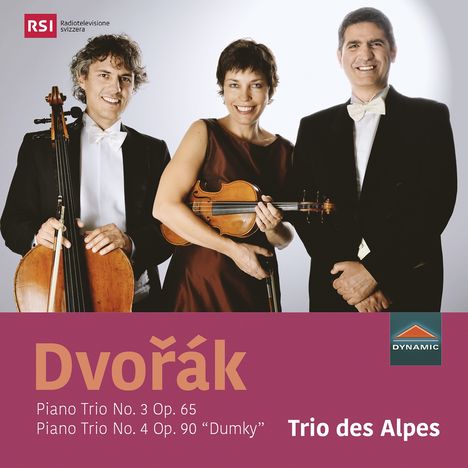 Antonin Dvorak (1841-1904): Klaviertrios Nr.3 &amp; 4 (op.65 &amp; 90), CD