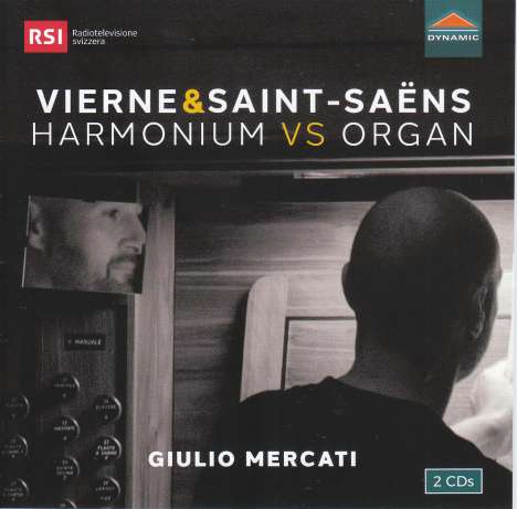 Giulio Mercati - Vierne &amp; Saint-Saens (Harmonium VS Organ), 2 CDs