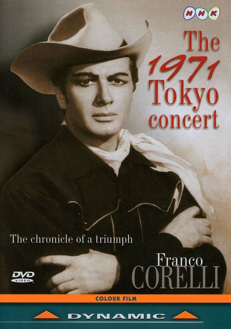 Franco Corelli - The 1971 Tokyo Concert, DVD