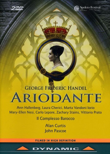Georg Friedrich Händel (1685-1759): Ariodante, 2 DVDs