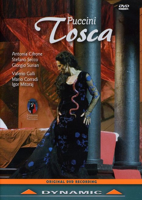 Giacomo Puccini (1858-1924): Tosca, 3 DVDs