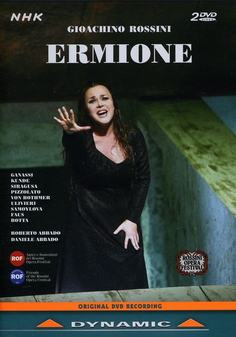 Gioacchino Rossini (1792-1868): Ermione, 2 DVDs