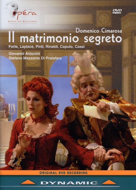 Domenico Cimarosa (1749-1801): Il Matrimonio Segreto, DVD