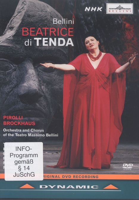 Vincenzo Bellini (1801-1835): Beatrice di Tenda, DVD