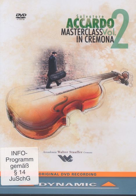 Salvatore Accardo Masterclass Vol.2, DVD
