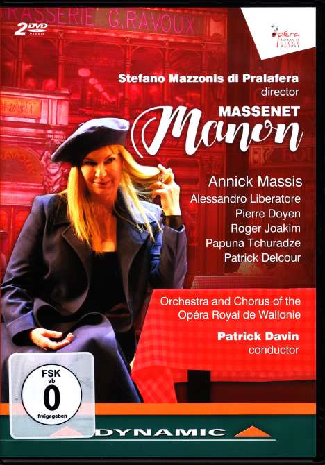 Jules Massenet (1842-1912): Manon, 2 DVDs