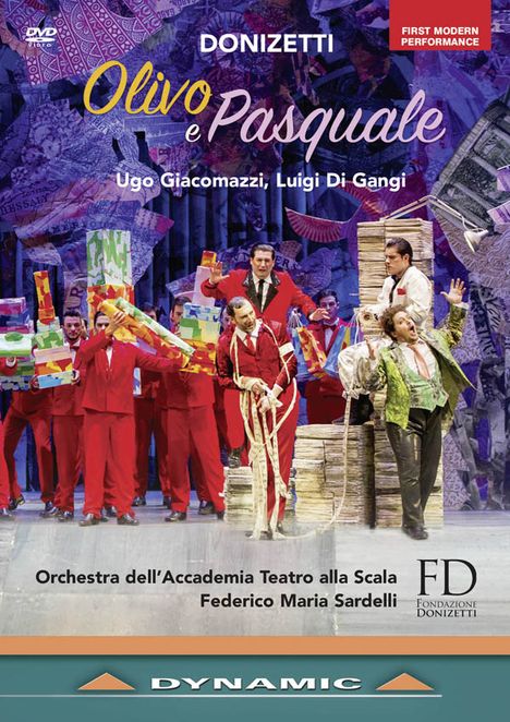 Gaetano Donizetti (1797-1848): Olivo e Pasquale, DVD