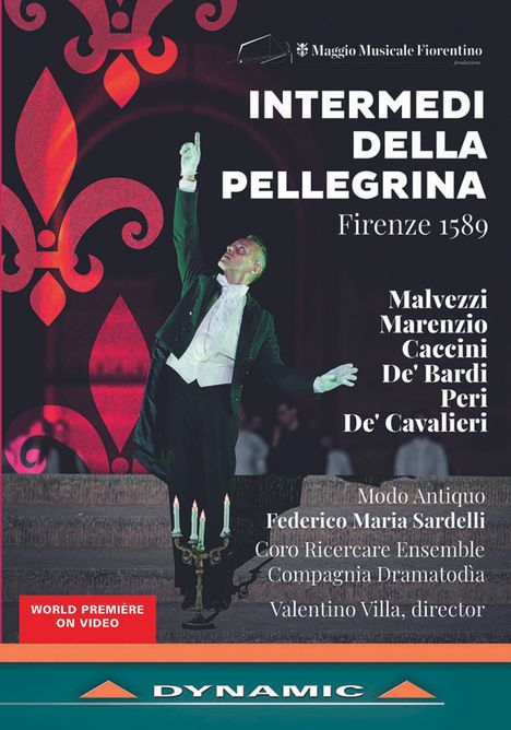 Intermedi della Pellegrina Firenze 1589 - An Itinerant Show in the Boboli Gardens, 2 DVDs