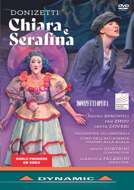 Gaetano Donizetti (1797-1848): Chiara e Serafina, DVD