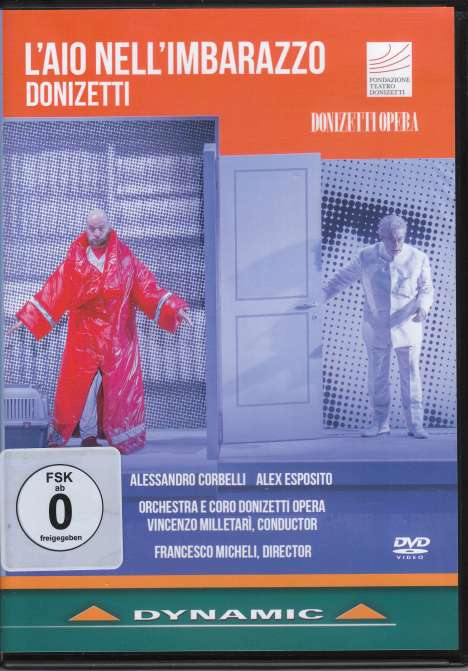 Gaetano Donizetti (1797-1848): L'Aio nell'Imbarazzo, DVD