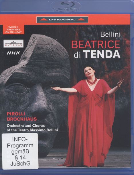 Vincenzo Bellini (1801-1835): Beatrice di Tenda, Blu-ray Disc