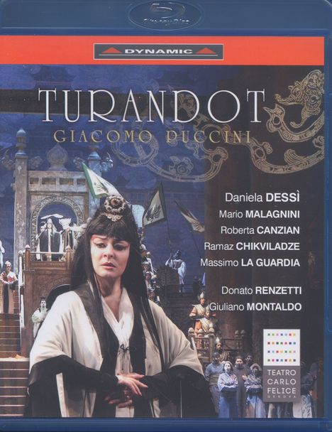 Giacomo Puccini (1858-1924): Turandot, Blu-ray Disc