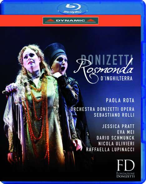 Gaetano Donizetti (1797-1848): Rosmonda d'Inghilterra, Blu-ray Disc