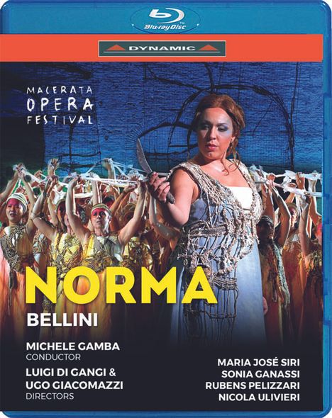 Vincenzo Bellini (1801-1835): Norma, Blu-ray Disc