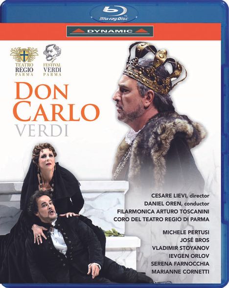 Giuseppe Verdi (1813-1901): Don Carlos, Blu-ray Disc