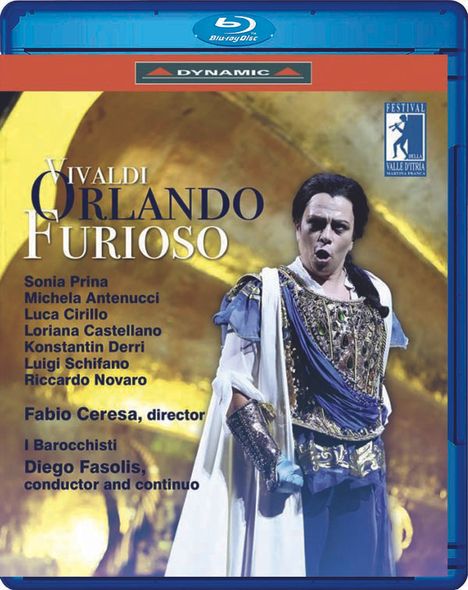 Antonio Vivaldi (1678-1741): Orlando Furioso RV 728, Blu-ray Disc