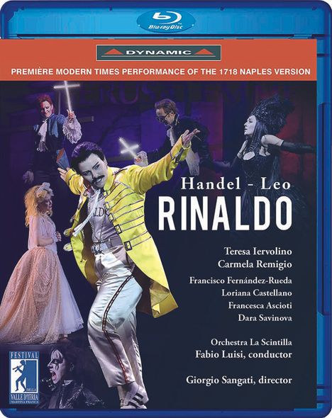 Georg Friedrich Händel (1685-1759): Rinaldo (Opernpasticcio in der Version von Leonardo Leo / Neapel,1718), Blu-ray Disc