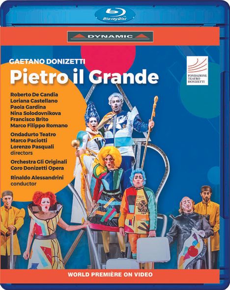 Gaetano Donizetti (1797-1848): Pietro Il Grande, Blu-ray Disc