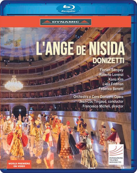 Gaetano Donizetti (1797-1848): L'Ange de Nisida, Blu-ray Disc