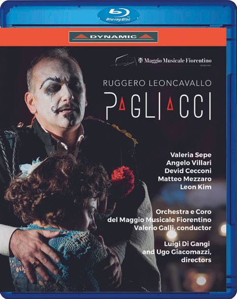 Ruggero Leoncavallo (1857-1919): Pagliacci, Blu-ray Disc