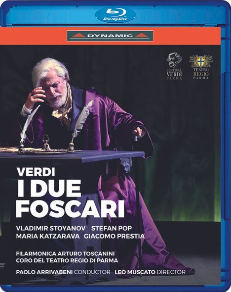 Giuseppe Verdi (1813-1901): I due Foscari, Blu-ray Disc