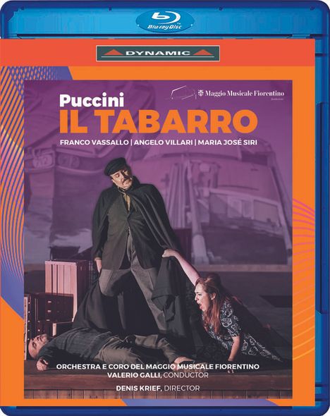 Giacomo Puccini (1858-1924): Il Tabarro, Blu-ray Disc