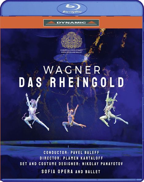 Richard Wagner (1813-1883): Das Rheingold (von Gotthold Ephraim Lessing gekürzte Fassung), Blu-ray Disc