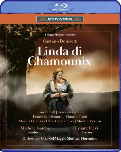 Gaetano Donizetti (1797-1848): Linda di Chamonix, Blu-ray Disc