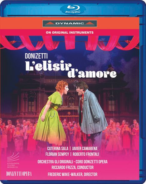 Gaetano Donizetti (1797-1848): L'elisir d'amore, Blu-ray Disc