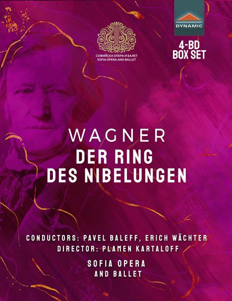 Richard Wagner (1813-1883): Der Ring des Nibelungen, 4 Blu-ray Discs