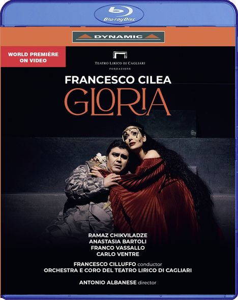 Francesco Cilea (1866-1950): Gloria (Dramma lirico in 3 Akten), Blu-ray Disc