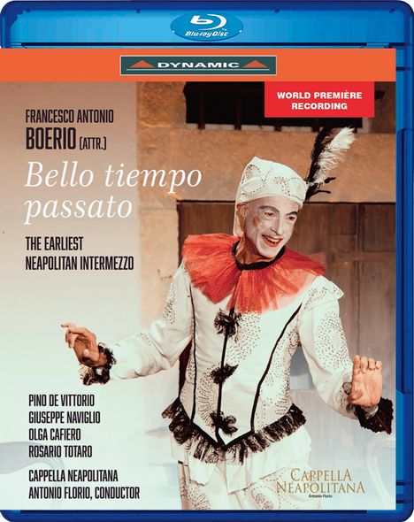 Francesco Antonio Boerio (?? - ??): Bello tiempo passato (Intermezzo aus der Oper "Il  disperato innocente", Neapel 1673) (attr. Francesco Antonio Boerio), Blu-ray Disc