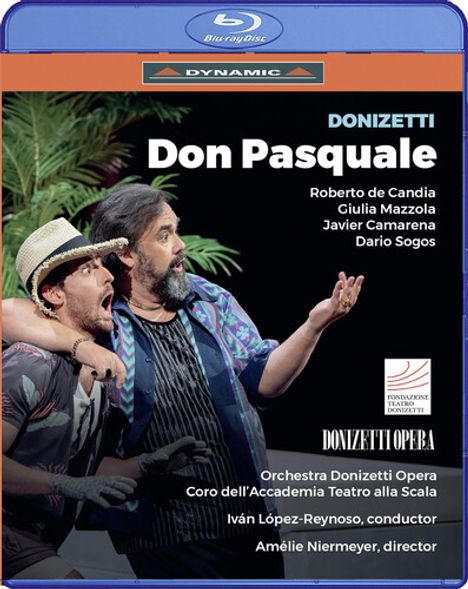 Gaetano Donizetti (1797-1848): Don Pasquale, Blu-ray Disc
